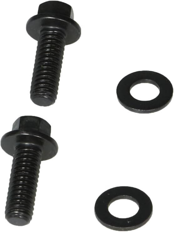 ARP Thermostat Housing Bolt Kit, 5/16 in Male Thread, 0.875 in Long, Hex Head, Chromoly, Black Oxide, Compatible with Small Block Ford, Kit