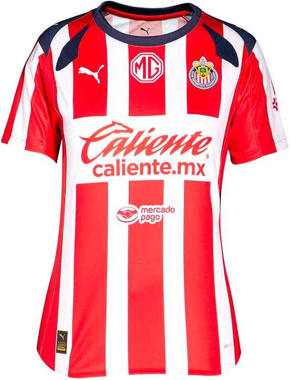 PUMA Womens Chivas Home Crew Neck Short Sleeve Replica Jersey 25-26 Casual