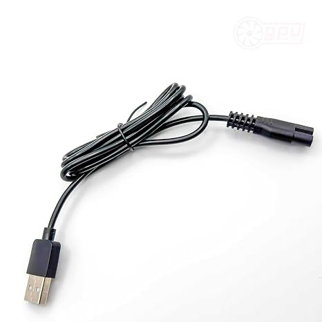 USB Charging Cable for Brio Beardscape V1 V2 Electric Shaver Trimmer Replacement Charging Cable Power Cord Supply Adapter