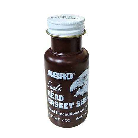 ABRO Gasket Shellac, Quick-Dry Brush-On Gasket Sealer | Brush-on sealer bonds gaskets and stops leaks on flanges, threads and joints; dries fast and resists oil and fuel