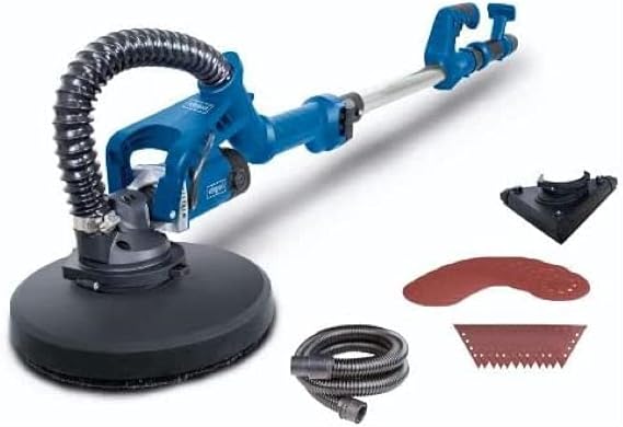 Scheppach DS930 Vario 710W Dry & Tri Wall Sander with Long Extension Shaft 240V