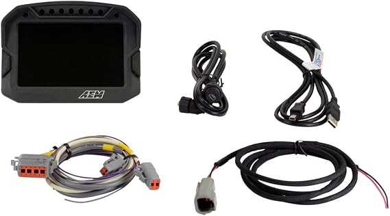 AEM 30-5601 CD-5L Carbon Logging Digital Dash Display (Non-GPS Enabled)
