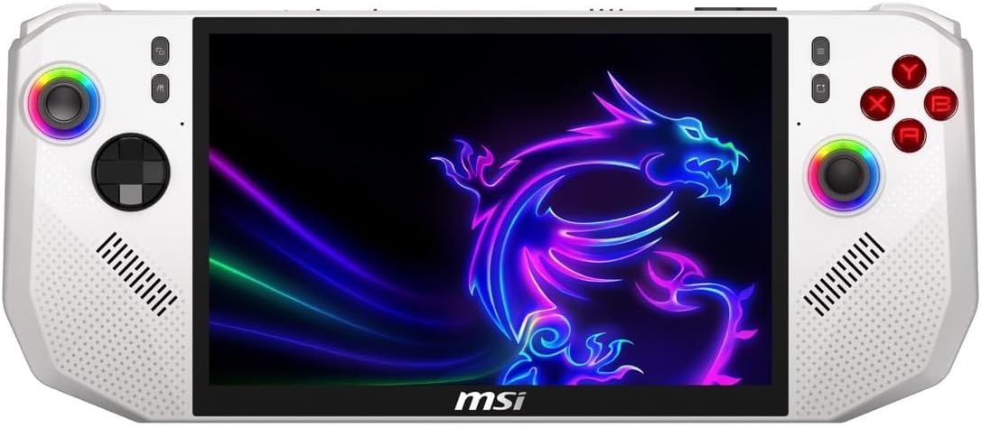 MSI CLAW A8 BZ2EM-024TR Taşınabilir Oyun Bilgisayarı, 8 inç FHD+ 120Hz Ekran, AMD Ryzen Z2 EXTREME, 24GB RAM, 1TB SSD, Windows 11