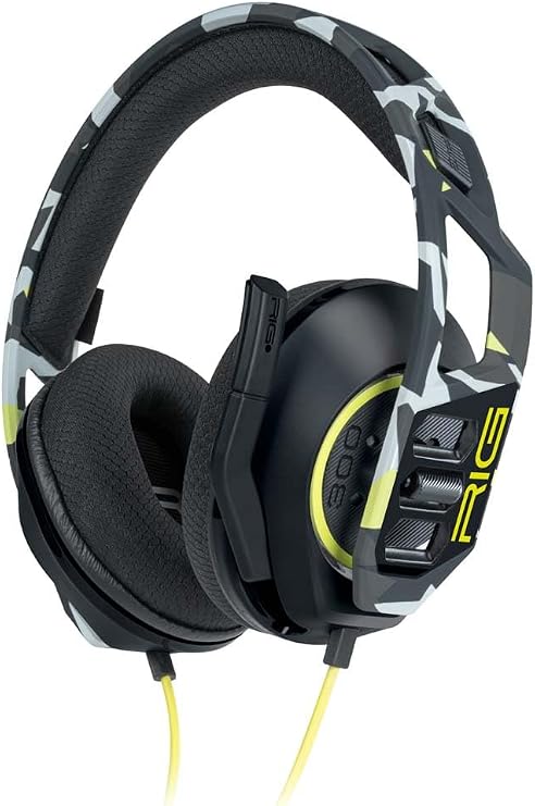 Nacon RIG 300 Pro HS Acid Camo Gaming Headset, Gaming Accessories