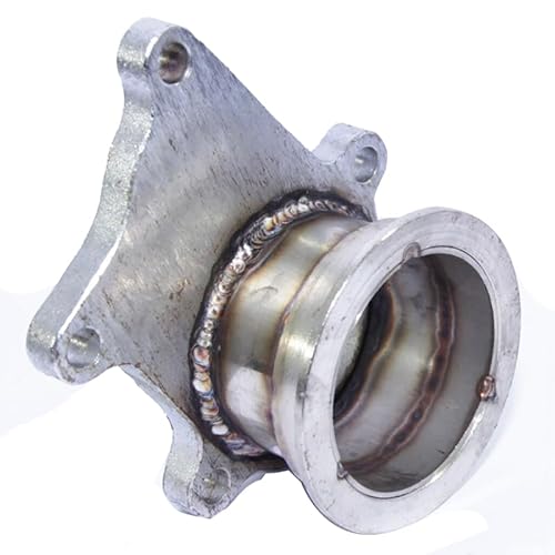 Stainless Steel Turbo Charger Flange Conversion 0degree, T3T4 to 2.5inch