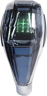 Car Universal LED Crystal Handles Manual Transmission Gear Shift Knob Lever Stick for