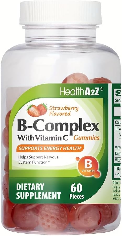 B Complex with Vitamin C, 60 Gummies
