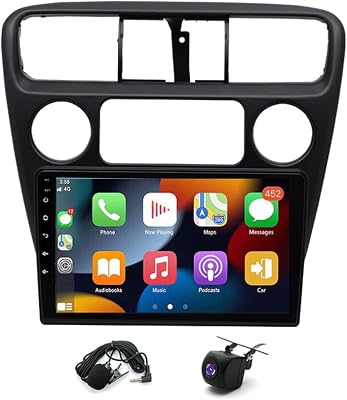 9 Android 13 Double Din Car Stereo wCarplay Android Auto for Honda Accord 6th 1998 1999 2000 2001 2002 IPS Car Audio Receiver wWiFi GPS Bluetooth Backup Camera Mic,SWCAV inFM Radio Receiver