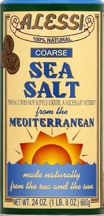 Alessi Natural Mediterranean Coarse Sea Salt