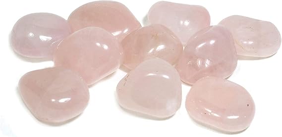 CrystalAge Rose Quartz Tumble Stone (20-25mm) - Single Stone