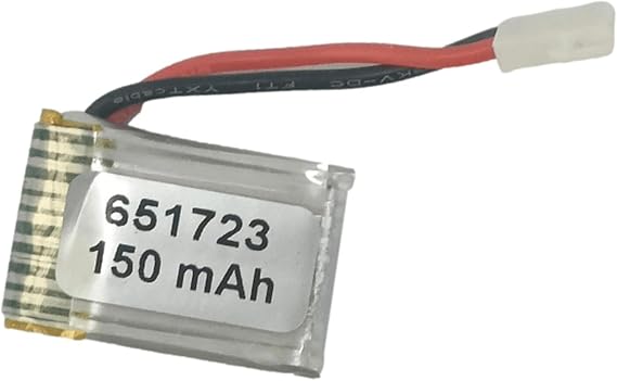 3.7V 150mAh Battery with Wire Rechargeable for Keyboard and Power Source Lithium Polymer Battery