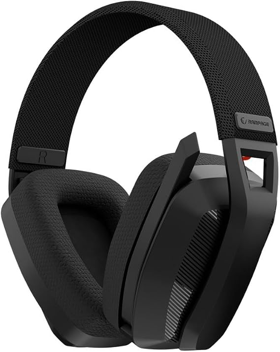 Rampage BLITZ Black Wireless 2.4G+ Gaming Headset with Bluetooth Microphone