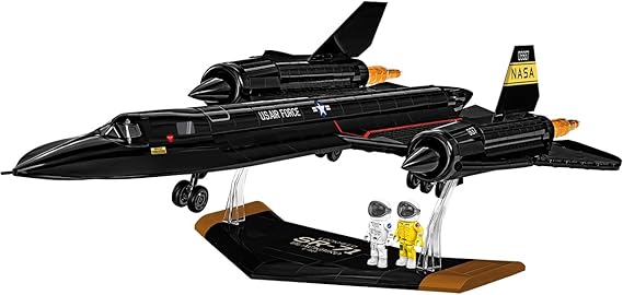 COBI Armed Forces Lockheed SR-71 Blackbird Executive Edition Building Set, 1424 Pieces