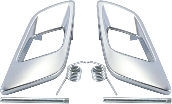 (1 Pair Silver Car Interior Door Handle Replacement For Ranger 2012-2021, Everest 2015-2021 & Mazda BT50 2012-2019, Left and Right