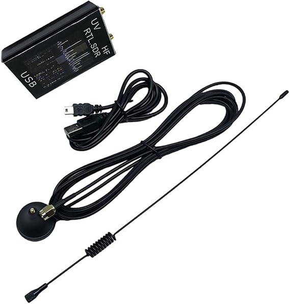 melairo Radio Receiver 100KHz-1.7GHz Full Band UV HF RTL-SDR USB Tuner RTLSDR USB Dongle with RTL2832U R820T2 RTL SDR Receiver