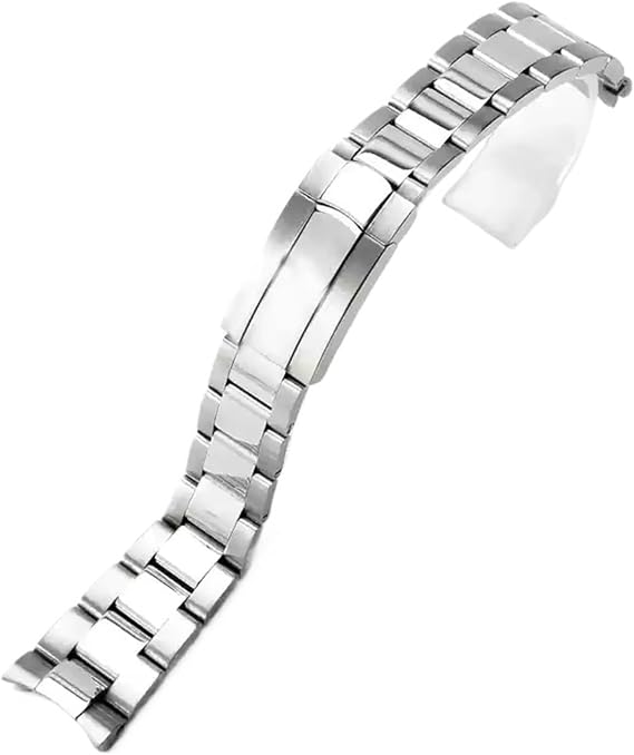 Watch Band Compatible With Rolex Oyster Perpetual Datejust DAYTONA SUBMARINER Luxury Men Watch Strap Stainless 904L Steel Bracelet 20mm