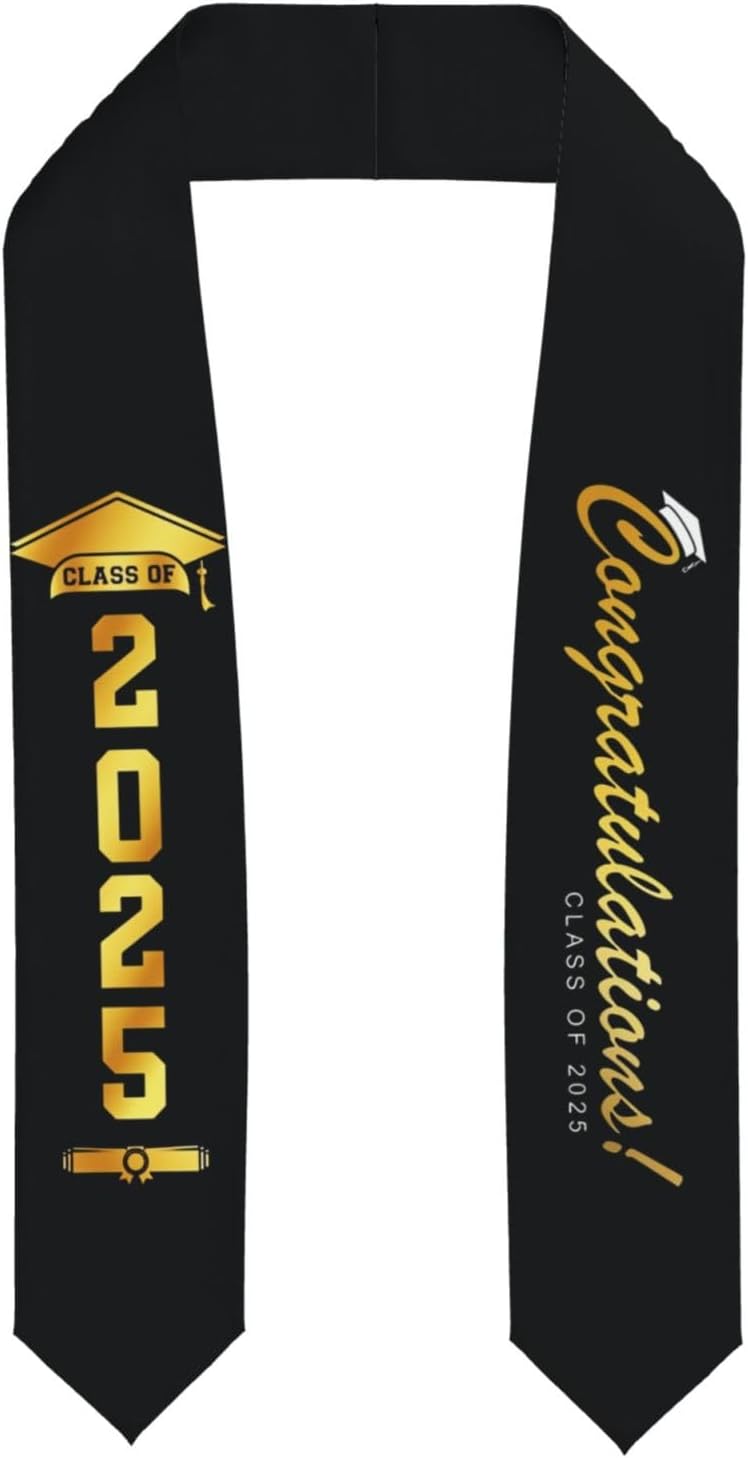 Class Of 2025 Graduation Stole, Senior 2025 Graduation Honor Stole, 2025 Graduation Sash