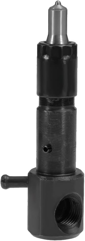 Fuel Injector, 90 Degree, 4 1/8 Inch Long, For Yanmar L100 Diesel Engine, 10HP Generator, Steel, Injector Valve, Automotive Fuel Injectors