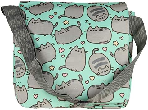 Pusheen Cat All Over Print Cross Body Messenger Bag