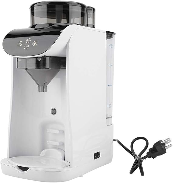 Baby Milk Machine,Multifunction Intelligent Automatic Electric Formula Mixer Warmer Smart Milking Machine Milk Powder Mixer Maker for Baby - Easily Make Bottle with Automatic Powder Blending(US)