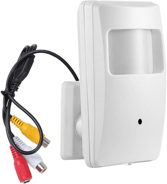 1/3 CCD 1000TV HD Mini CCTV Security Camera 3.6mm 90Degree PIR Housing Hidden Surveillance Camera Pinhole Lens for Home Security