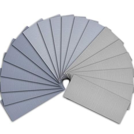 AUSTOR 18 Pcs Wet and Dry Sandpaper 3000 5000 7000 High Grit Assorted