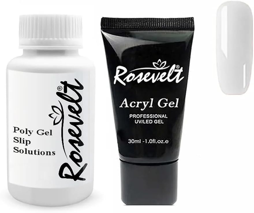 Transparent Poly Gel 30ml + Slip Liquid