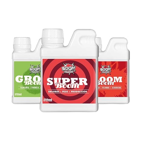 Fertilizer Kit/Bud Fattener | Boom Tripack 250ml