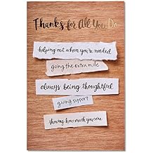 American Greetings Thank You Card (Appreciated)