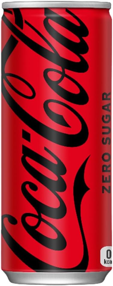 Coca-Cola Zero 8.5 fl oz 250 ml Cans x 30 Bottles 1 Box