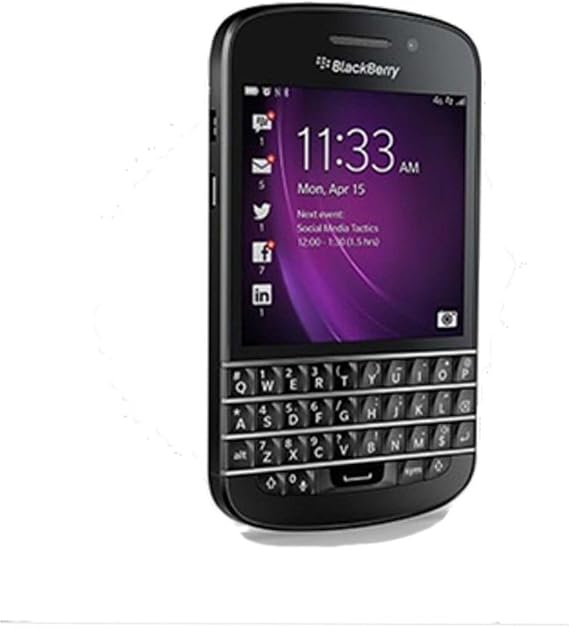 BlackBerry Q10 Unlocked Cellphone, 16GB, Black