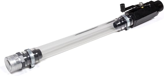 Sunoco Race Jugs R4045 Filler Hose With Aluminum Shut Off Valve