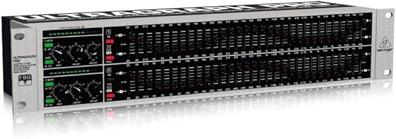 Behringer Ultragraph Pro Fbq3102 Ultra Musical 31-Band Stereo Graphic Equalizer with Fbq Feedback Detection System