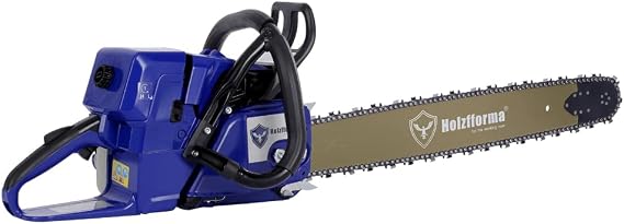 71cc Holzfforma Blue Thunder G444 Gasoline Chainsaw Power Head With 3/8" .063" 25inch 84DL Guide Bar and Saw Chain