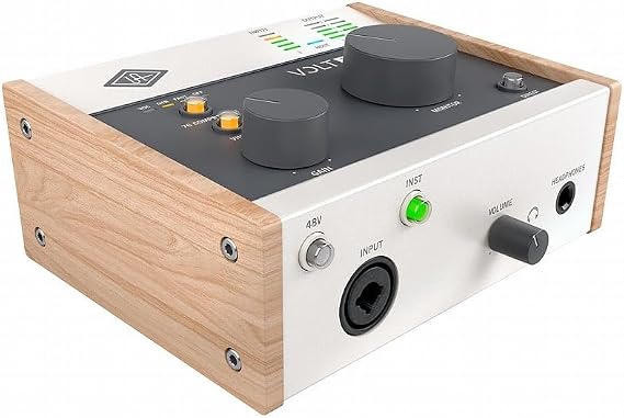 Universal Audio VOLT 176 USB 2.0 Compatible Audio Interface 1 in/2 Out with 1176 Compressor Mode/Vintage Microphone Preamp Mode