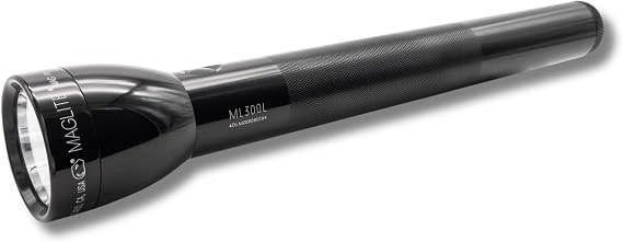 Mag-Lite ML300L 4D LED Torch Flashlight Black ML300L-S4015 [Energy Class A]