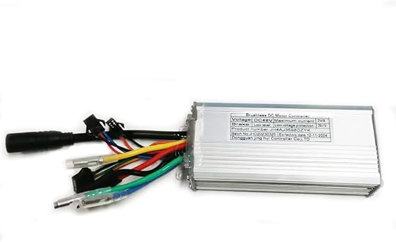 Electric Bike Controller JH4AJ3598DZYK DC48V 21A Brushless Motor Controller for Ebike Scooter