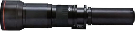 Vivitar 650-1300mm f/8-16 Telephoto Lens (Black) (T Mount)