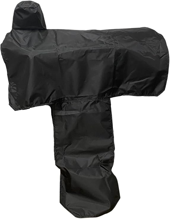 Western Saddle Cover Black