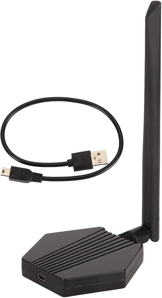 Computer, Adapr Awus036Acm 300Mbps Usb External, Awus036Acm, Awus036Acs Wide-Coerage Dual-Band Ac600 With Dual Band 5G For Desktop Pc