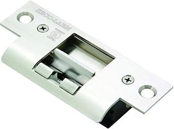 Seco-Larm SD-995C-D3Q No Cut Door Strike, Field-Selectable for Fail Safe or Fail-Secure Operation, 1500 lbs. 680Kg Static Strength, Suitable for Office-Type Applications, Non-Polarized Connection