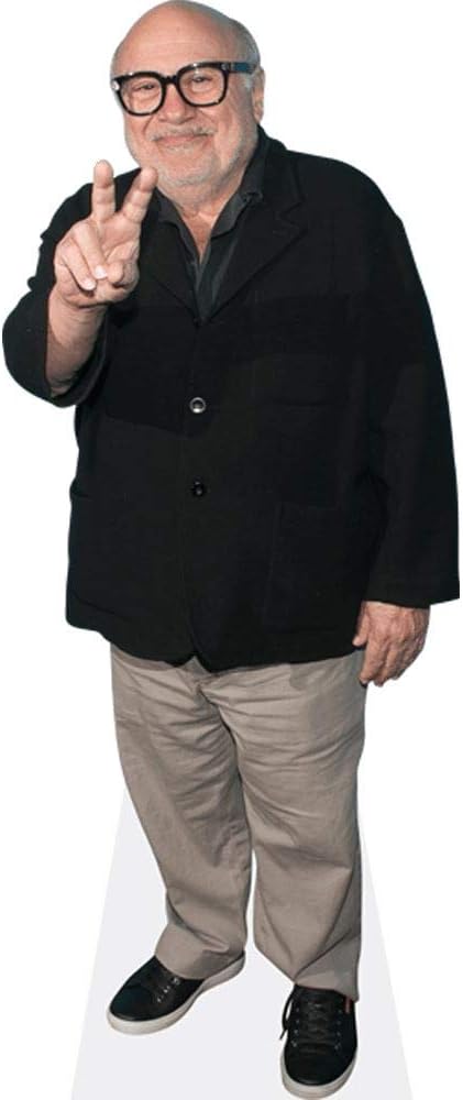 Celebrity Cutouts Danny DeVito (Peace) Mini Size Cutout