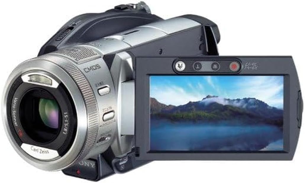 Sony Digital HD Video Camera Recorder High Definition Handycam Silver HDR-UX1 AVCHD format DVD recording