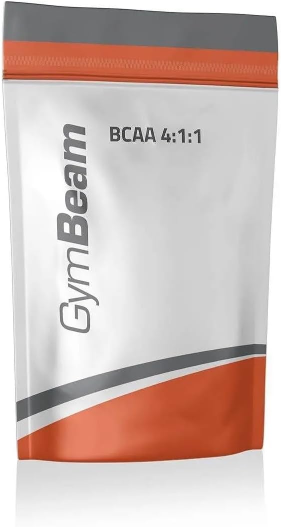 GymBeam BCAA Powder 4:1:1 Instant - Amino Acids Powder with Essential Amino Acids Leucine Isoleucine and Valine Well Soluble Strength and Endurance Sports Drink - Kiwi (250 g)