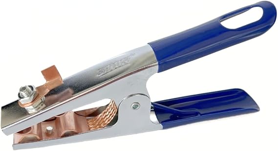 Welding Ground Clamp, Ground clamp for Welder Suitable for MIG MMA TIG ARC Plasma Cutting Welder（Medium）