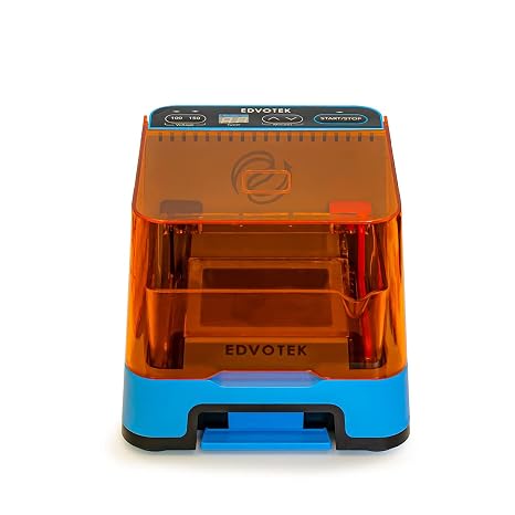 Edvotek Edge Integrated Electrophoresis System - Fast, Real-Time Results in 20 Minutes, Case of 1