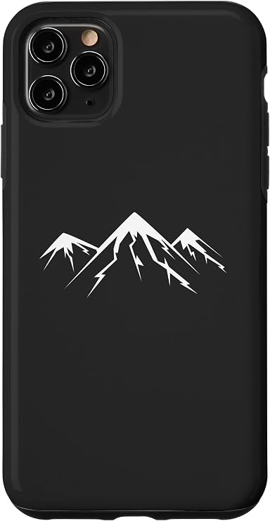 iPhone 11 Pro Max Mountain minimalist design Case