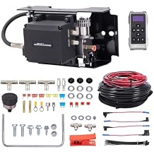 maXpeedingrods Dual Path Wireless On Board Air Compressor System 120 PSI Heavy Duty Air Compressor Kit App and Remote Control for Trucks Pickups Trailers Vans