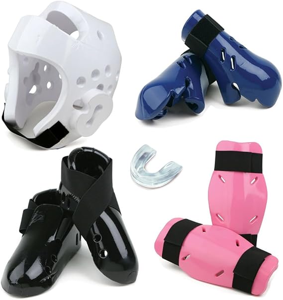Karate, Taekwondo, Martial Arts Foam Dipped Sparring Gear Set with Optional Gears