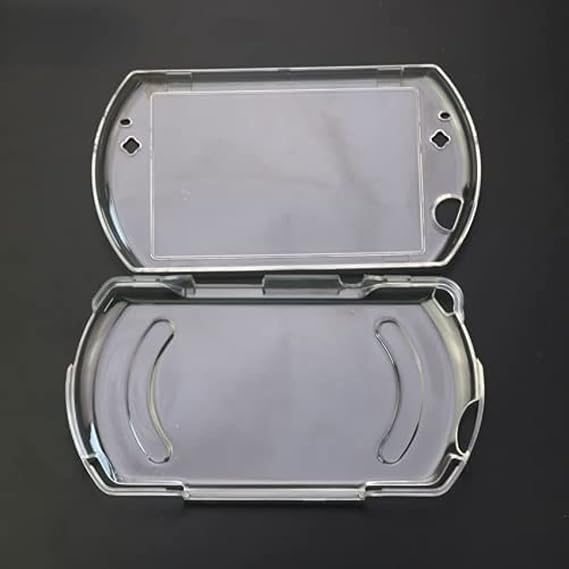 1PCS Replacement for PSP Go Protector Shell Clear Transparent Crystal Hard Cover Protective Case